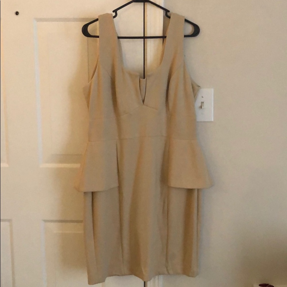 ASOS peplum dress